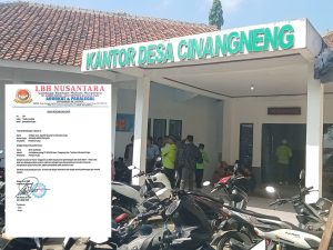 Akhirnya LBH Nusantara Cabut Surat Kuasa Kades Cinangneng