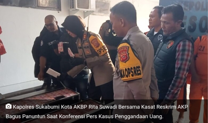 Pelaku Penggandaan Uang ditangkap Polisi